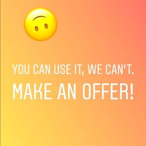 Happy to take offers!